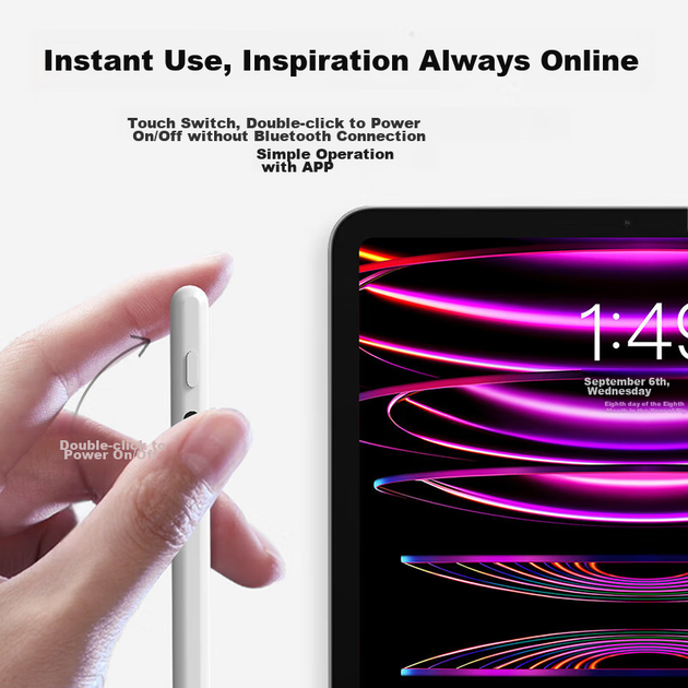 Стилус Smorss ємнісний універсальний, для iPad, Apple/Huawei/Xiaomi - зображення 7