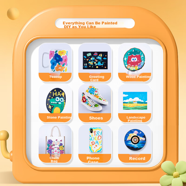 Набор канцелярских товаров M&G, акриловые маркеры 48 цветов, детские эргономичные акварельные ручки с треугольной ручкой, кисти для рисования, ручки для скетчинга и каракулей, подарок на день рождения и выпускной, APMT8069 - изображение 7