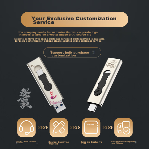 Флеш память USB HP X796c 256GB USB 3.2 Gen1 + Type-C без аксессуаров - Фото 8 Флеш память USB HP X796c 256GB USB 3.2 Gen1 + Type-C без аксессуаров - изображение 8