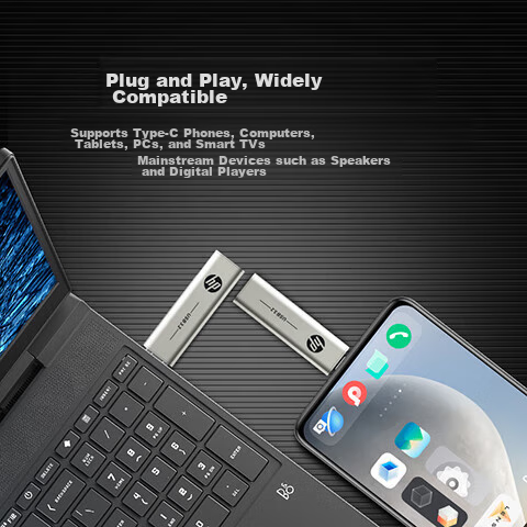 Флеш память USB HP X796c 256GB USB 3.2 Gen1 + Type-C без аксессуаров - Фото 10 Флеш память USB HP X796c 256GB USB 3.2 Gen1 + Type-C без аксессуаров - изображение 10
