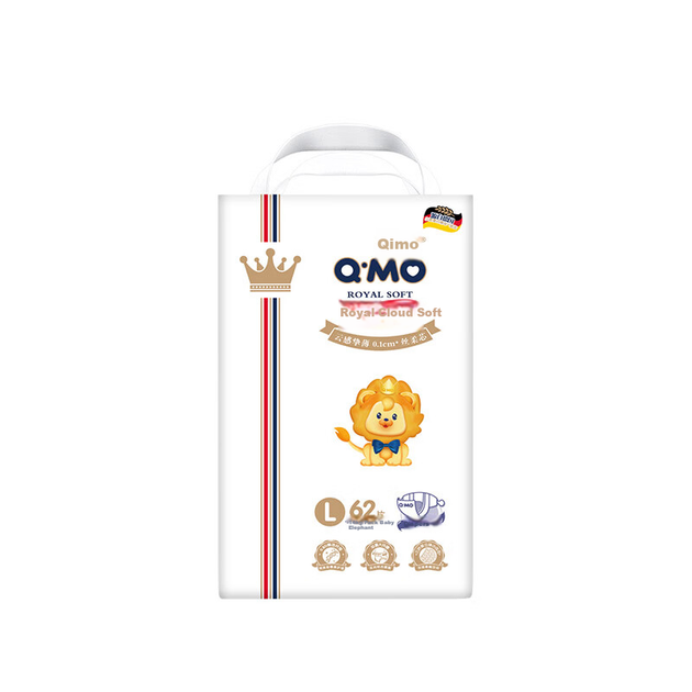 Подгузники-трусики Q-MO Royal Cloud Soft L, 62 шт, для 9-14кг, ультратонкие - Фото 4 Подгузники-трусики Q-MO Royal Cloud Soft L, 62 шт, для 9-14кг, ультратонкие - изображение 4