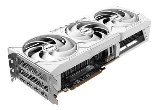 Видеокарта Radeon RX 9070, Sapphire, PURE (White Edition), 16Gb GDDR6 (11349-02-20G) - Фото 3 Видеокарта Radeon RX 9070, Sapphire, PURE (White Edition), 16Gb GDDR6 (11349-02-20G) - изображение 3