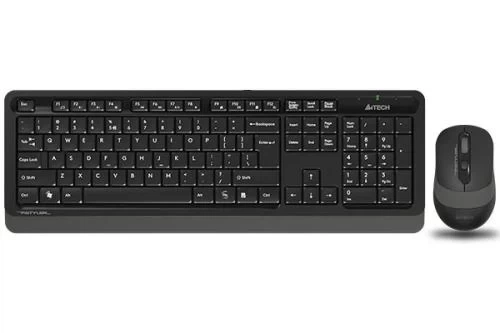 Комплект беспроводной A4tech Fstyler FG1010, Black+Grey, клавиатура+мышь - Фото 1 Комплект беспроводной A4tech Fstyler FG1010, Black+Grey, клавиатура+мышь - изображение 1