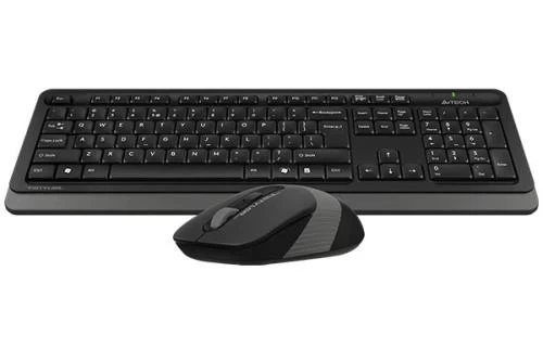 Комплект беспроводной A4tech Fstyler FG1010, Black+Grey, клавиатура+мышь - Фото 3 Комплект беспроводной A4tech Fstyler FG1010, Black+Grey, клавиатура+мышь - изображение 3