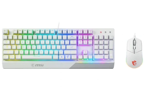 Комплект MSI GK30 COMBO, White, VIGOR GK30 + CLUTCH GM11 - изображение 3