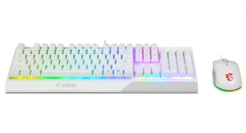 Комплект MSI GK30 COMBO, White, VIGOR GK30 + CLUTCH GM11 - изображение 4