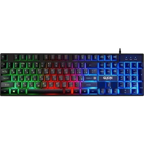 Комплект Defender Glion C-123UA, Black, USB, игровой, клавиатура + мышь (45122) - Фото 3 Комплект Defender Glion C-123UA, Black, USB, игровой, клавиатура + мышь (45122) - изображение 3