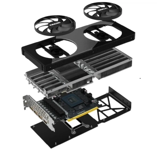 Видеокарта GeForce RTX 5070, Inno3D, TWIN X2 OC, 12Gb GDDR7 (N50702-12D7X-195064N) - изображение 5