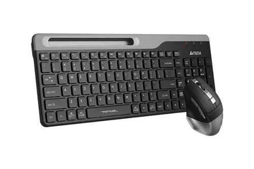 Комплект A4Tech Fstyler FB2535C, Smoky Grey, клавиатура+мышь, USB - изображение 2