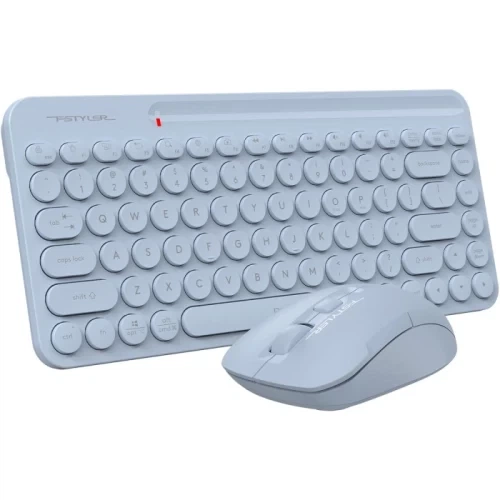 Комплект беспроводной A4Tech Fstyler FG3200 Air2 (Blue) - изображение 2