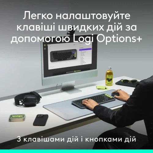 Комплект Logitech Pop Icon Combo, Rose (920-013142) - Фото 4 Комплект Logitech Pop Icon Combo, Rose (920-013142) - изображение 4