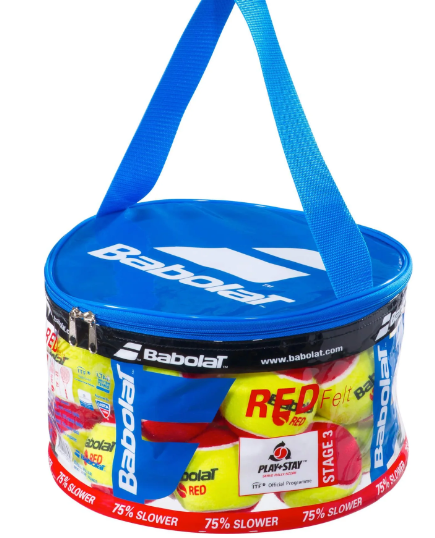 М'ячі для тенісу Babolat RED FELT X24 (24 штуки) - Фото 1 М'ячі для тенісу Babolat RED FELT X24 (24 штуки) - изображение 1