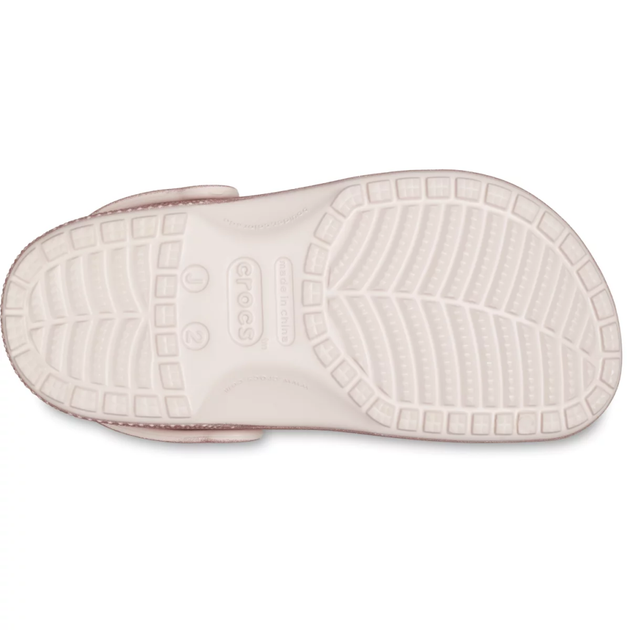 Жіночі крокси класік Crocs Classic Glitter Clog Quartz (38-39, рожевий) - изображение 4
