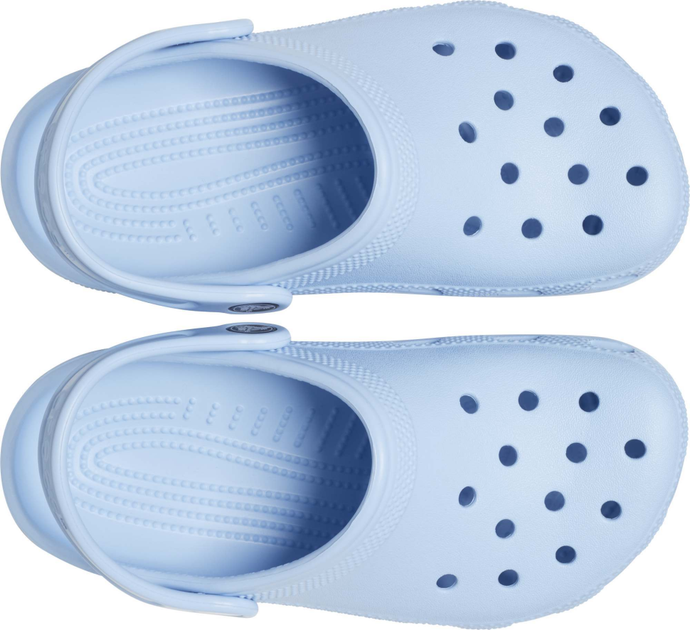 Чоловічі крокси класік Crocs Classic Cyan (46-47, блакитні) - Фото 4 Чоловічі крокси класік Crocs Classic Cyan (46-47, блакитні) - изображение 4
