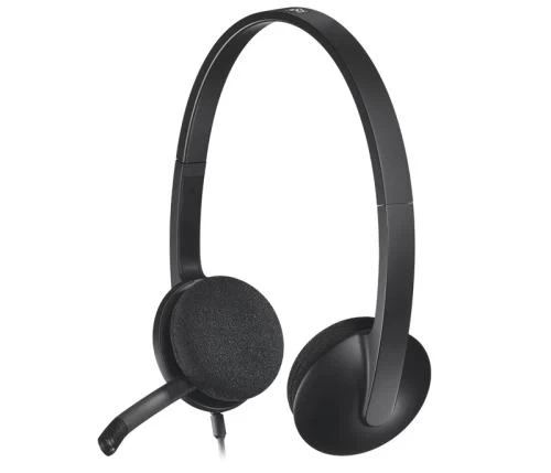 Навушники Logitech H340, Black, USB (981-000475) - Фото 1 Навушники Logitech H340, Black, USB (981-000475) - зображення 1