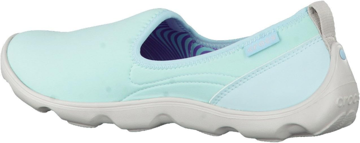 Жіночі крокси Кросівки Crocs Duet Busy Day Skimmer Light Blue (34/35, блакитні) - изображение 3