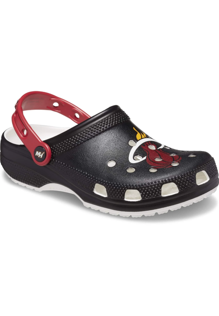 Жіночі крокси класік Crocs Classic Clog NBA Miami Heat (36-37, чорний) - Фото 5 Жіночі крокси класік Crocs Classic Clog NBA Miami Heat (36-37, чорний) - зображення 5