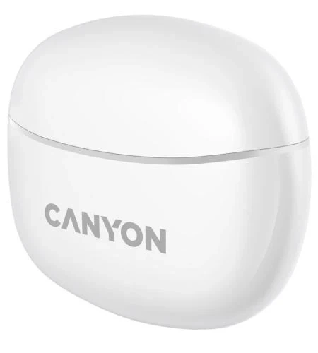Наушники Canyon TWS-5, White (CNS-TWS5W) - Фото 4 Наушники Canyon TWS-5, White (CNS-TWS5W) - изображение 4