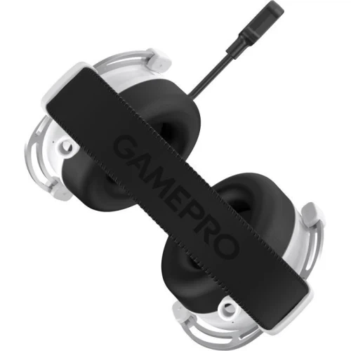 Навушники бездротові GamePro Asgard Skald 4-Mode (HSW160W), White/Black - зображення 7