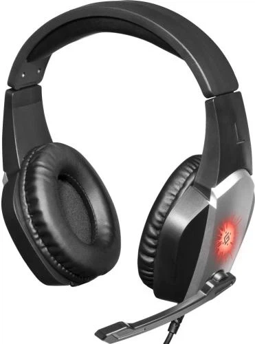 Наушники Defender X-Skull, Black/Grey (64585) - Фото 2 Наушники Defender X-Skull, Black/Grey (64585) - изображение 2