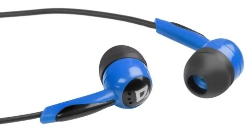 Наушники Defender Basic 604, Black/Blue (63608) - Фото 2 Наушники Defender Basic 604, Black/Blue (63608) - изображение 2