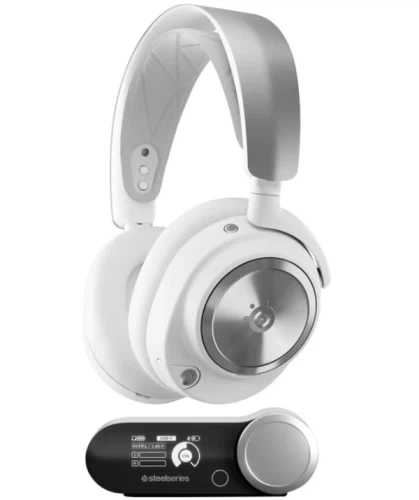 Наушники SteelSeries Arctis Nova Pro Wireless, White - Фото 1 Наушники SteelSeries Arctis Nova Pro Wireless, White - изображение 1