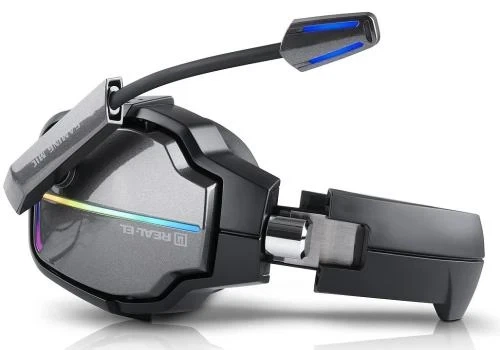 Наушники REAL-EL GDX-7780 Surround 7.1, Black, RGB, USB - Фото 3 Наушники REAL-EL GDX-7780 Surround 7.1, Black, RGB, USB - изображение 3