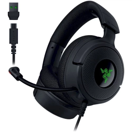 Навушники Razer Kraken V4 X, Black - Фото 1 Навушники Razer Kraken V4 X, Black - зображення 1