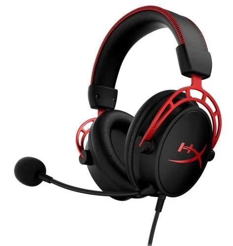 Навушники HyperX Cloud Alpha, Black/Red (4P5L1AM) - Фото 1 Навушники HyperX Cloud Alpha, Black/Red (4P5L1AM) - зображення 1