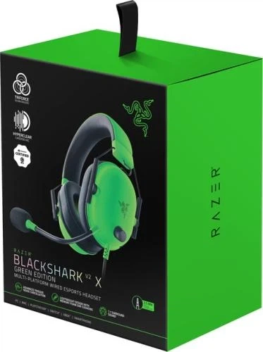 Навушники Razer BlackShark V2 X, Green/Black (RZ04-03240600-R3M1) - Фото 5 Навушники Razer BlackShark V2 X, Green/Black (RZ04-03240600-R3M1) - зображення 5