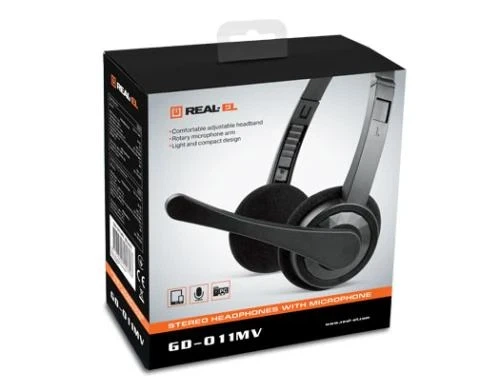 Наушники REAL-EL GD-011MV, Black - изображение 3