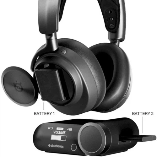 Навушники SteelSeries Arctis Nova Pro Wireless X, Black (61521) - зображення 8