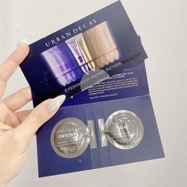 Набір мініатюр бази під тіні Urban Decay Eyeshadow Primer Potion 2 відтінки - зображення 2