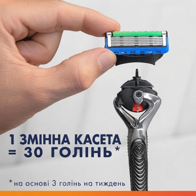 Сменные картриджи Gillette Fusion5 Proglide 4шт - изображение 3