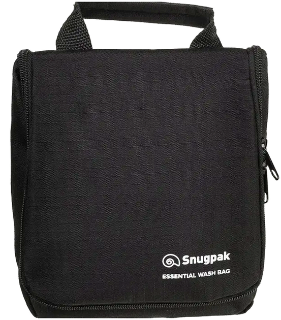 Косметичка туристична з дзеркалом для приладдя 3 відділення Cordura Snugpak чорна - зображення 3