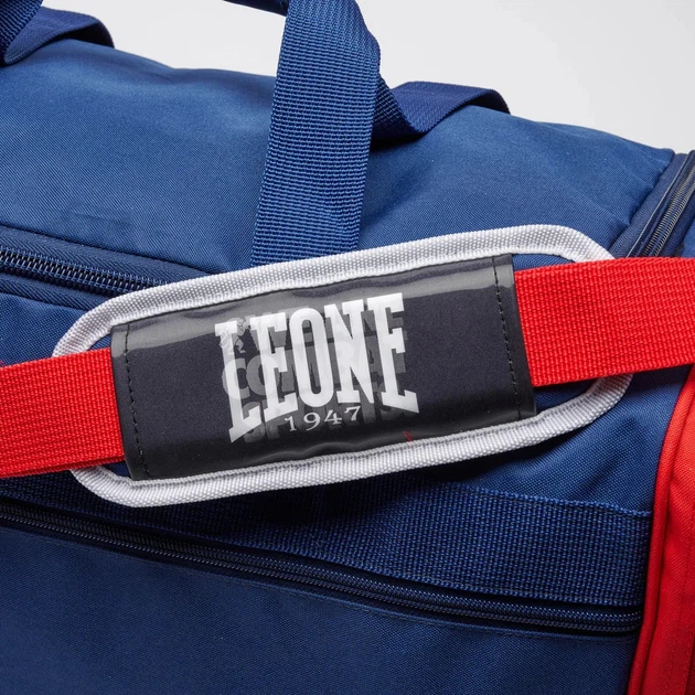 Спортивная сумка LEONE AC956 Color Block 45л полиэстер 60x32 см синяя - Фото 5 Спортивная сумка LEONE AC956 Color Block 45л полиэстер 60x32 см синяя - изображение 5