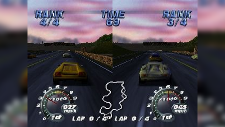Гра Nintendo N64 Automobili Lamborghini Europe Англійська Версія Тільки Картридж Б/У - зображення 5
