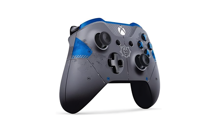 Геймпад Беспроводной Microsoft Xbox One Gears Of War 4 JD Fenix Limited Edition Version 2 Grey Б/У - изображение 5