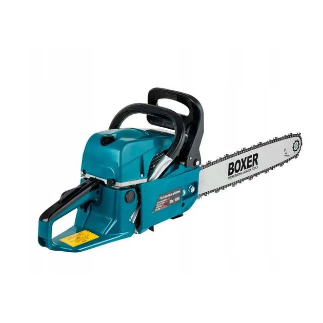 Цепная бензопила 8000 об/мин 5.9 кВт с двумя шинами и цепями Boxer BX-102 - изображение 5