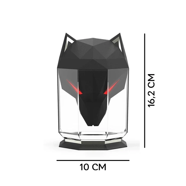 Увлажнитель воздуха, портативный аромадифузор Kinscoter Guardian Wolf SH-L162 650 мл, Black - изображение 4
