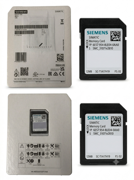 Карта пам'яті Siemens SIMATIC S7 Memory Card 12 МБ (6ES7954-8LE04-0AA0) - зображення 3
