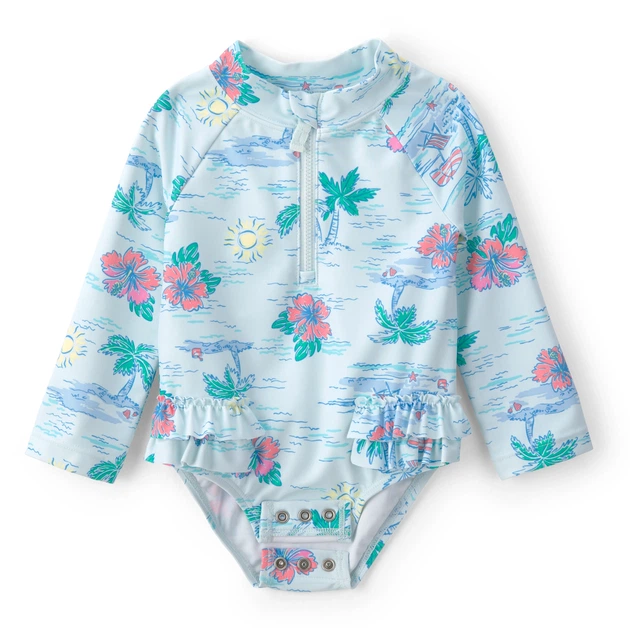 Песочник для купания Carter's для девочки 72-76 см (1U779510_12M) - Фото 2 Песочник для купания Carter's для девочки 72-76 см (1U779510_12M) - изображение 2