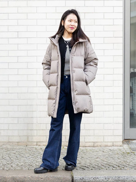 Джинсы Клеш женские Uniqlo 190058617 28 Синие (1159997177) - изображение 4