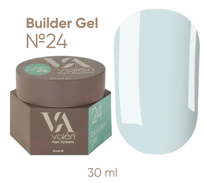 Гель для наращивания Valeri Builder Gel №024 30 мл - Фото 1 Гель для наращивания Valeri Builder Gel №024 30 мл - изображение 1