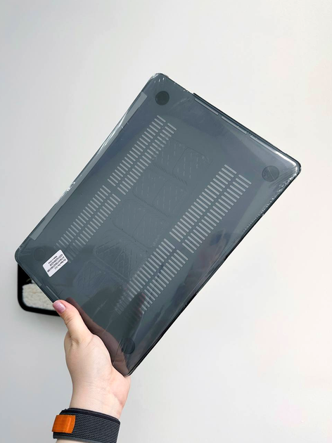 Чехол-накладка NEO Crystal Case для MacBook 13 дюймов защита от ударов черный - Фото 5 Чехол-накладка NEO Crystal Case для MacBook 13 дюймов защита от ударов черный - изображение 5