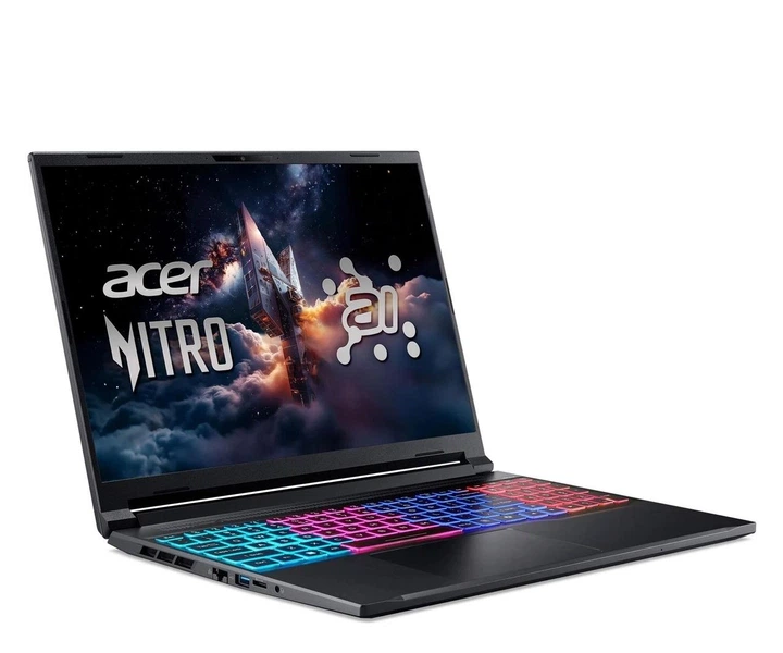 Ноутбук Acer Nitro V 16S AI/ Ryzen AI 7-350/16GB/1TB/RTX5050 (ANV16S-61 || NH.QXQEP.00C) - Фото 2 Ноутбук Acer Nitro V 16S AI/ Ryzen AI 7-350/16GB/1TB/RTX5050 (ANV16S-61 || NH.QXQEP.00C) - изображение 2