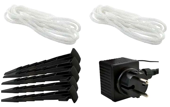 Надувной Санта Клаус 180 см с LED подсветкой для улицы и дома красный KT3210 - изображение 7
