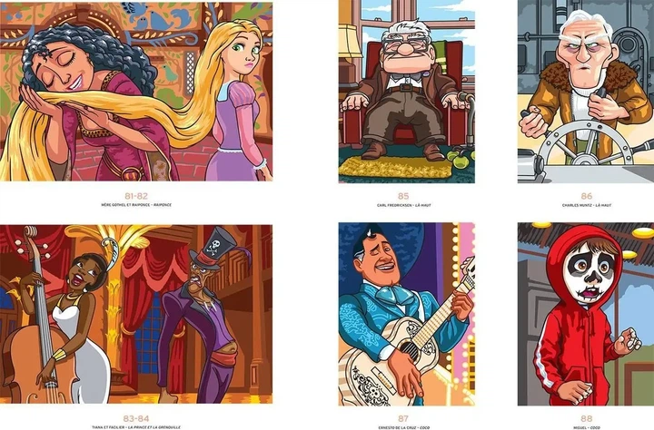 Розмальовки disney за номерами Zagadkowe rysunki антистрес арт терапія велика розмальовка дитяча дісней по цифрам для дітей дівчаток хлопчиків дорослих Bohaterowie i złoczyńcy Héros & Méchants La battle - Фото 5 Розмальовки disney за номерами Zagadkowe rysunki антистрес арт терапія велика розмальовка дитяча дісней по цифрам для дітей дівчаток хлопчиків дорослих Bohaterowie i złoczyńcy Héros & Méchants La battle - изображение 5