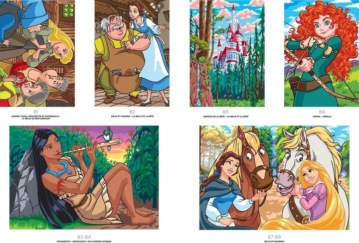 Розмальовки disney за номерами Zagadkowe rysunki антистрес арт терапія велика розмальовка дитяча дісней по цифрам для дітей дівчаток хлопчиків дорослих Księżniczki 2 Princesses 2 - Фото 5 Розмальовки disney за номерами Zagadkowe rysunki антистрес арт терапія велика розмальовка дитяча дісней по цифрам для дітей дівчаток хлопчиків дорослих Księżniczki 2 Princesses 2 - зображення 5