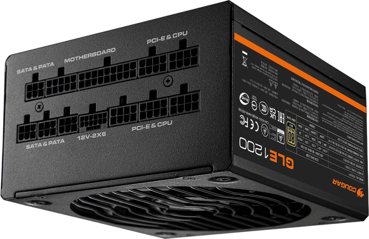 Блок питания Cougar GLE1000 1000W 80+ Gold - изображение 2